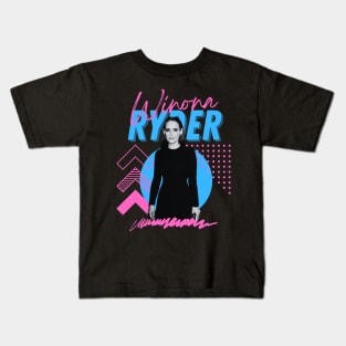 Winona ryder***original retro Kids T-Shirt